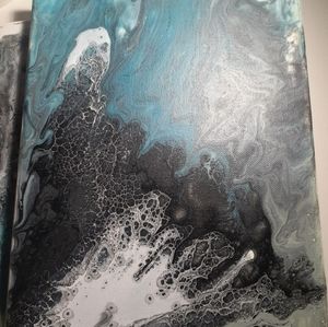 Acrylic Pour Painting